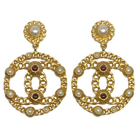 chanel new earrings 2018|chanel earrings official site.